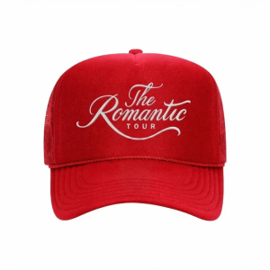 The Romantic Red Tour Hat Front