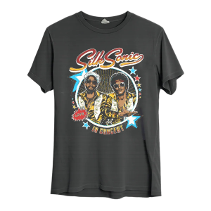 Silk Sonic In Concert Tee Front